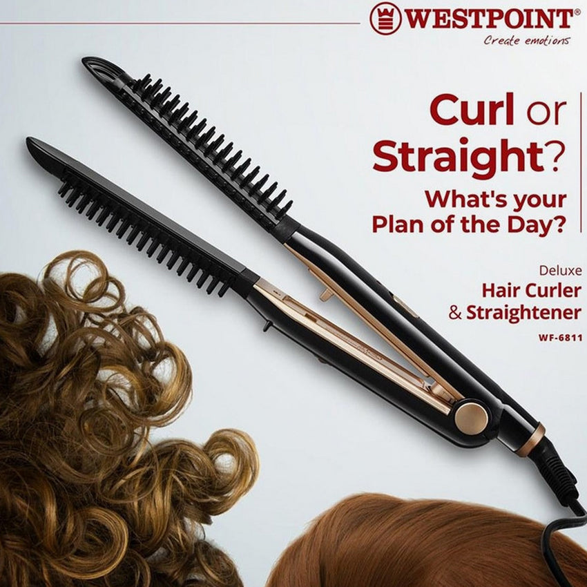 Hair Curler & Straightener WF-6811