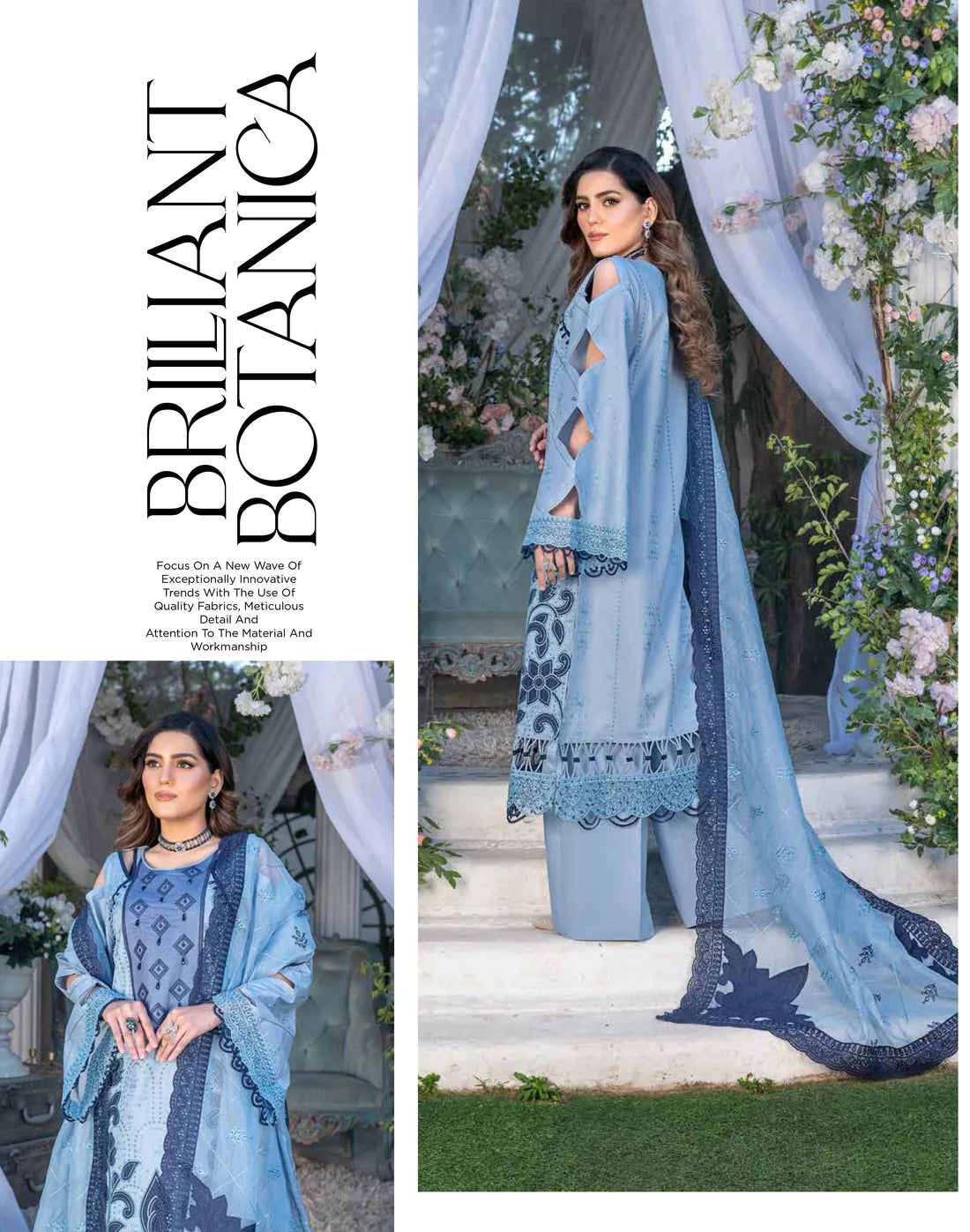 JJ EMBELLISH LAWN EID COLLECTION VOL - 08 Design - 01