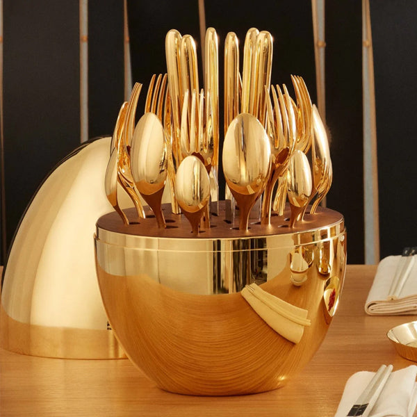 Mood Asia silver-plated flatware set (6-person setting)
