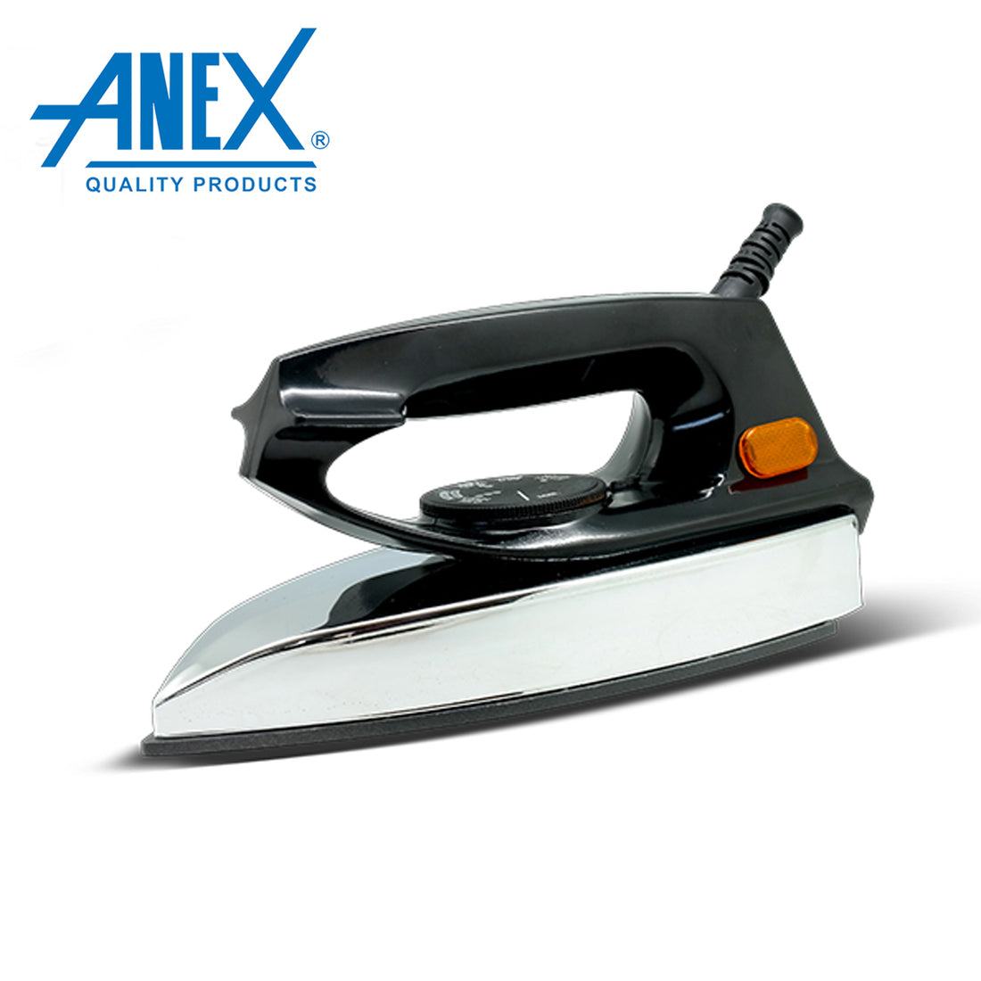 Anex AG-662 Dry Iron Black & Silver with 2 Years Brand Warranty