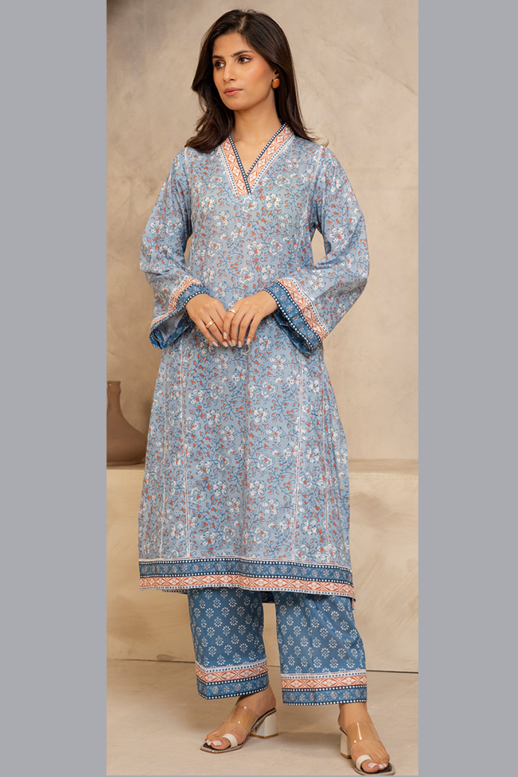 ZELLBURY UNSTITCHED 2-Piece  LAWN'25