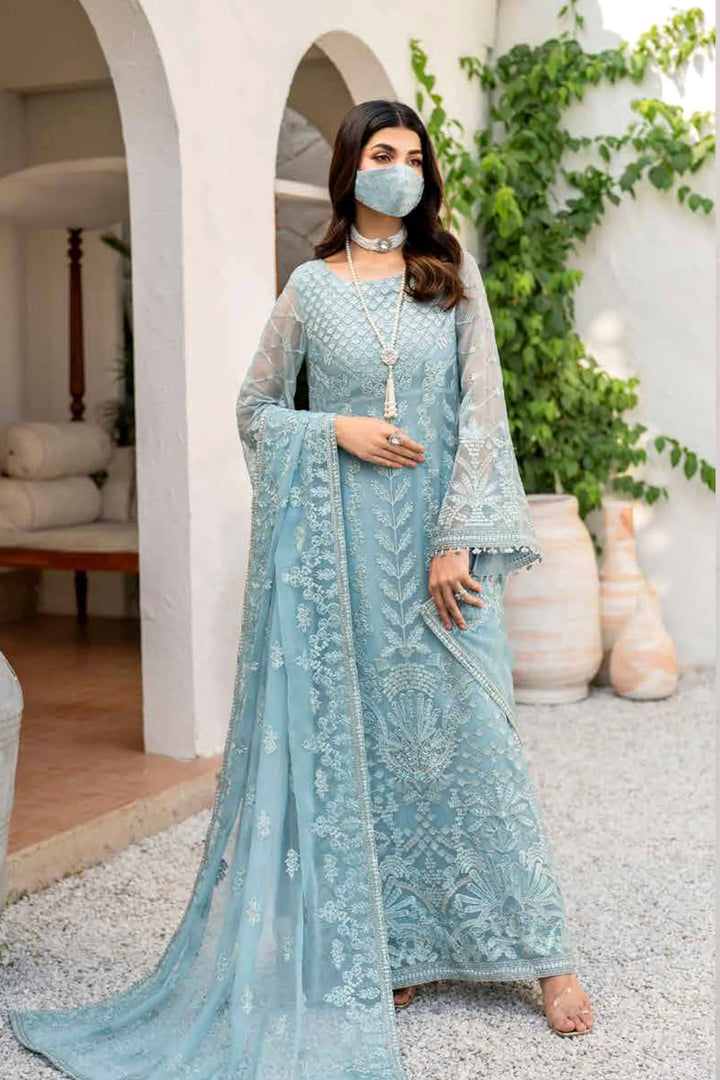 Naqsh By Safeera Luxury Chiffon Collection Vol 14 D-1405