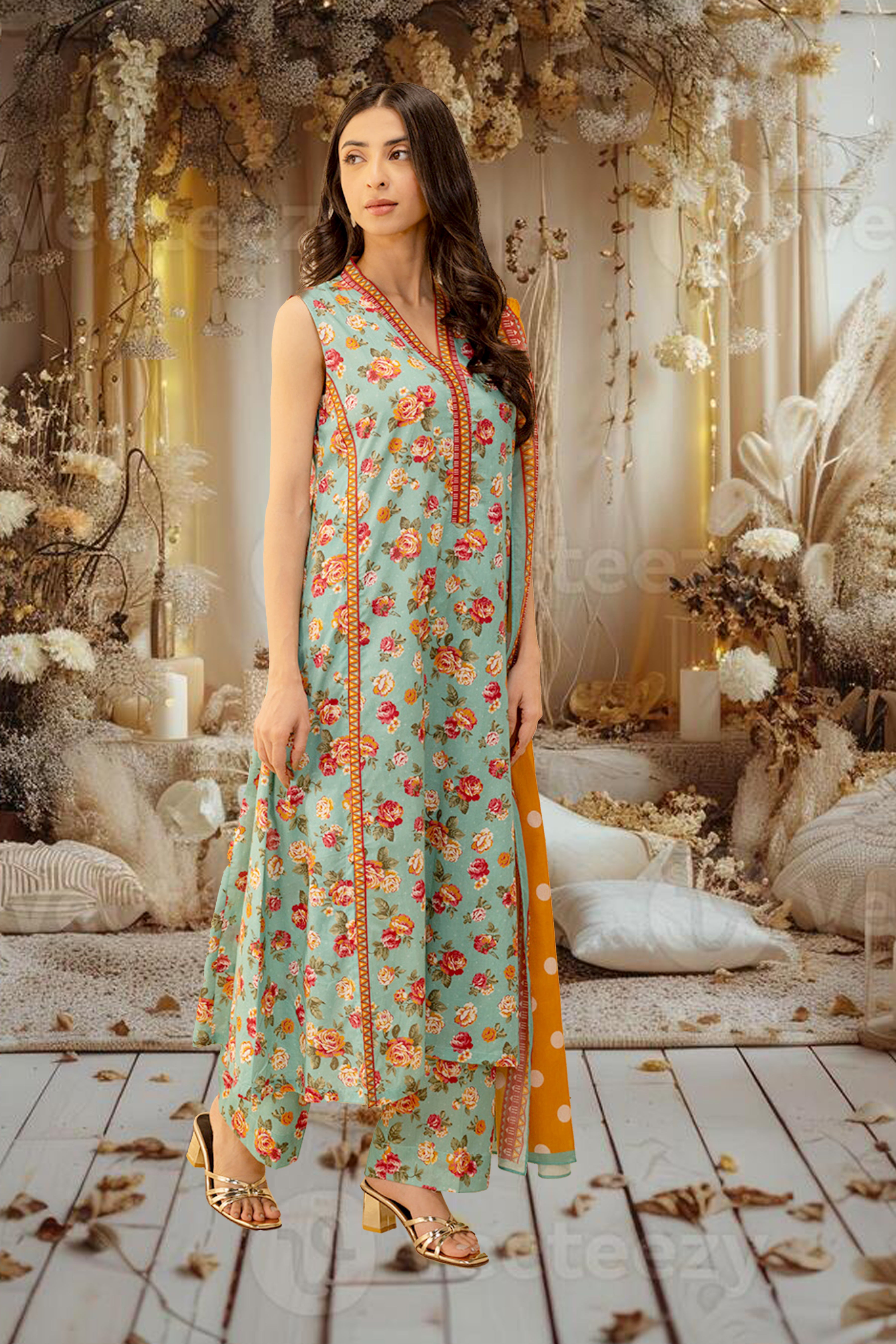 Shirt Shalwar Dupatta - 0052