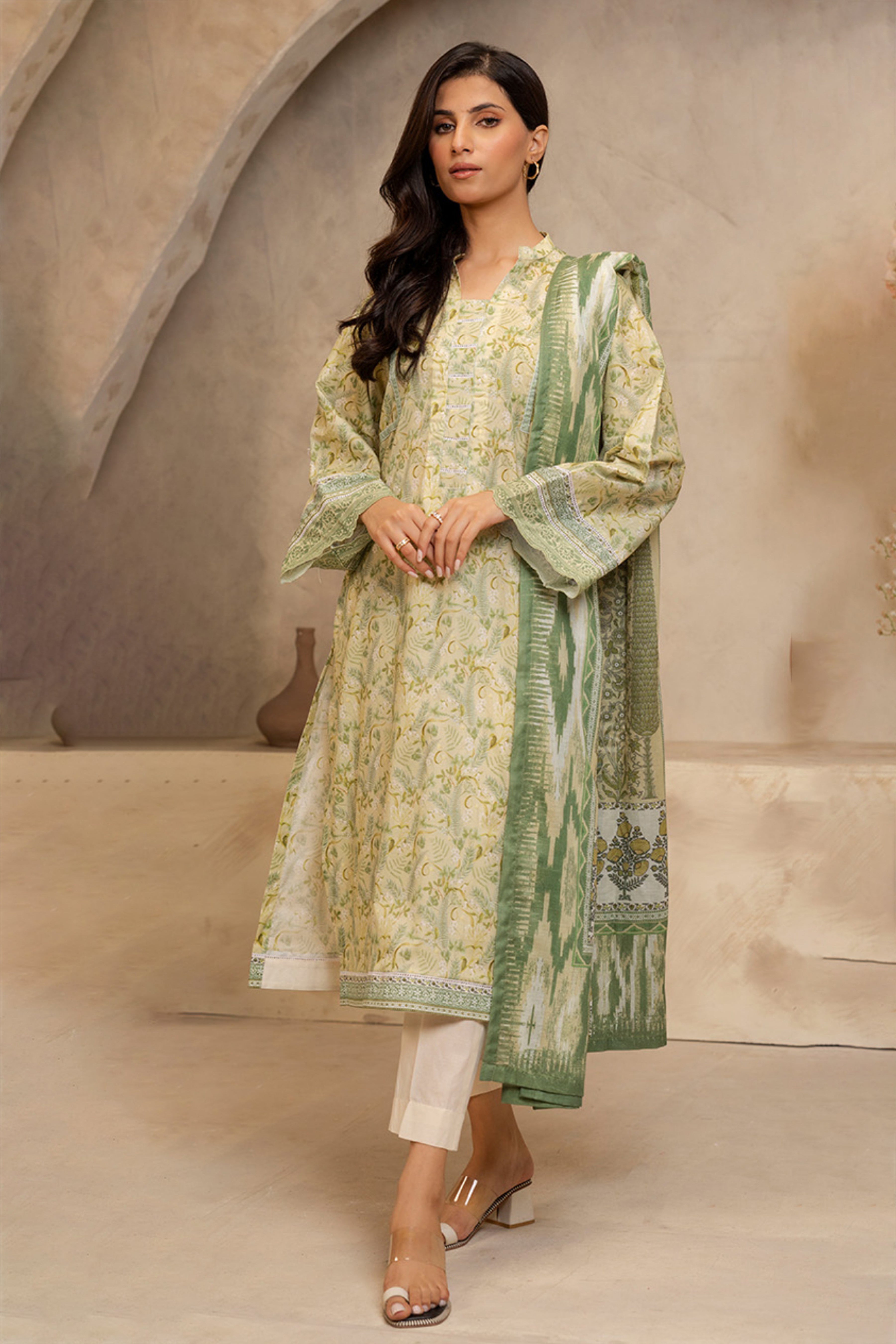 ZELLBURY UNSTITCHED 2-Piece LAWN'25