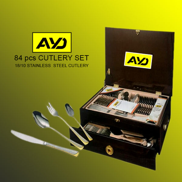 84 Pcs Cutlery Set