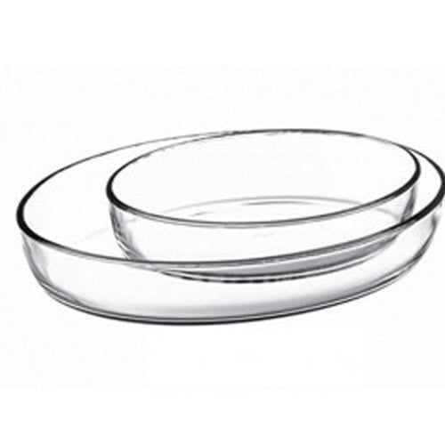 Pasabahce Borcam OVAL TRAY SET (2 Pcs)