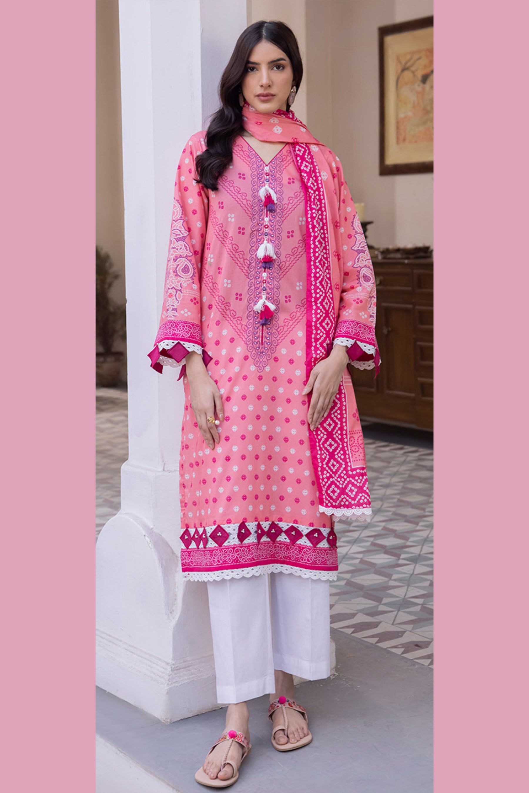 ZELLBURY UNSTITCHED 2-Piece LAWN'25