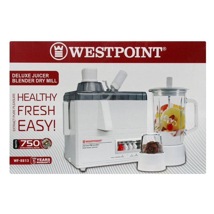 Westpoint Juicer WF-8813 - Juicer - White
