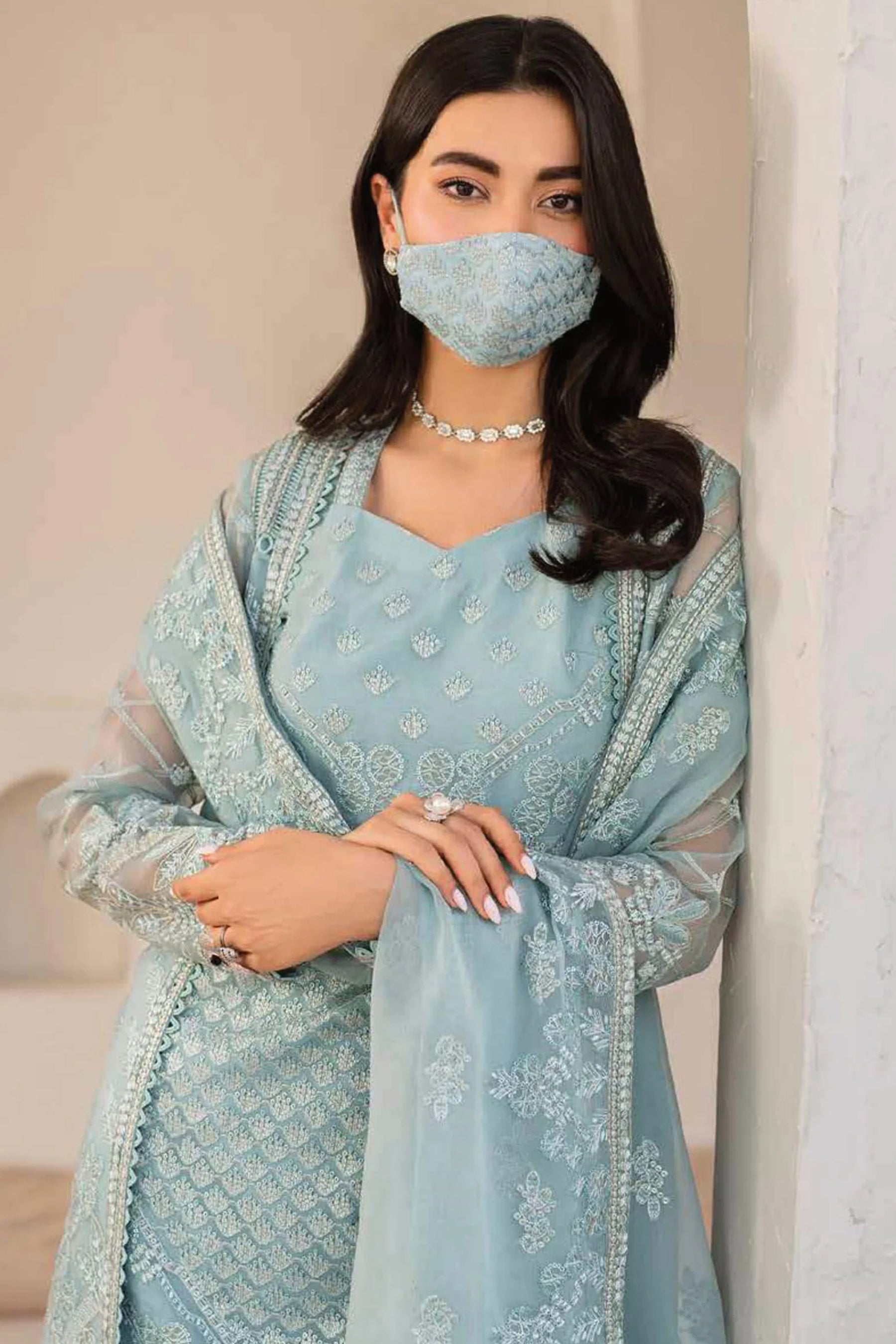 Naqsh By Safeera Luxury Chiffon Collection Vol 14 D-1405