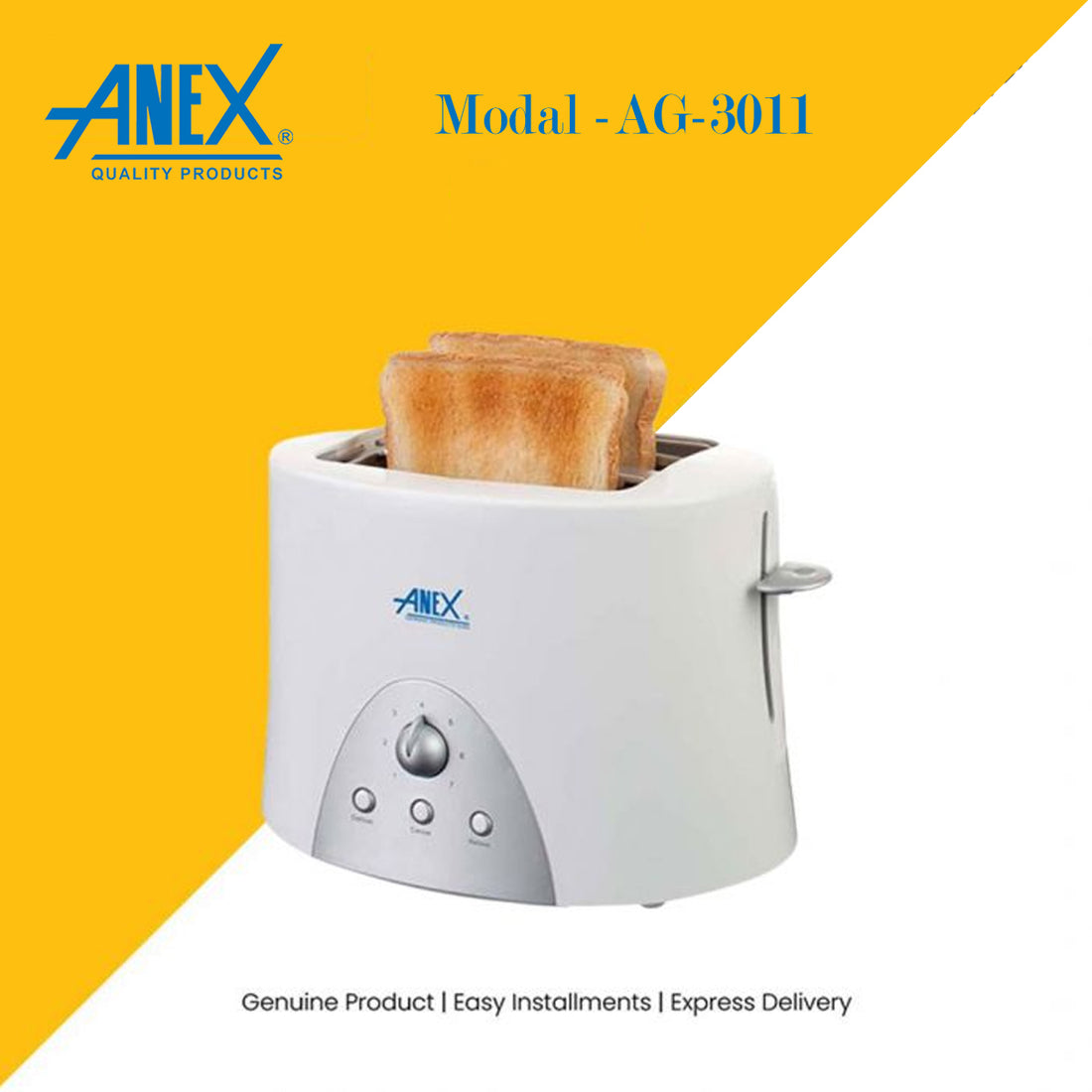 Anex 2 Slice Toaster (AG-3011)