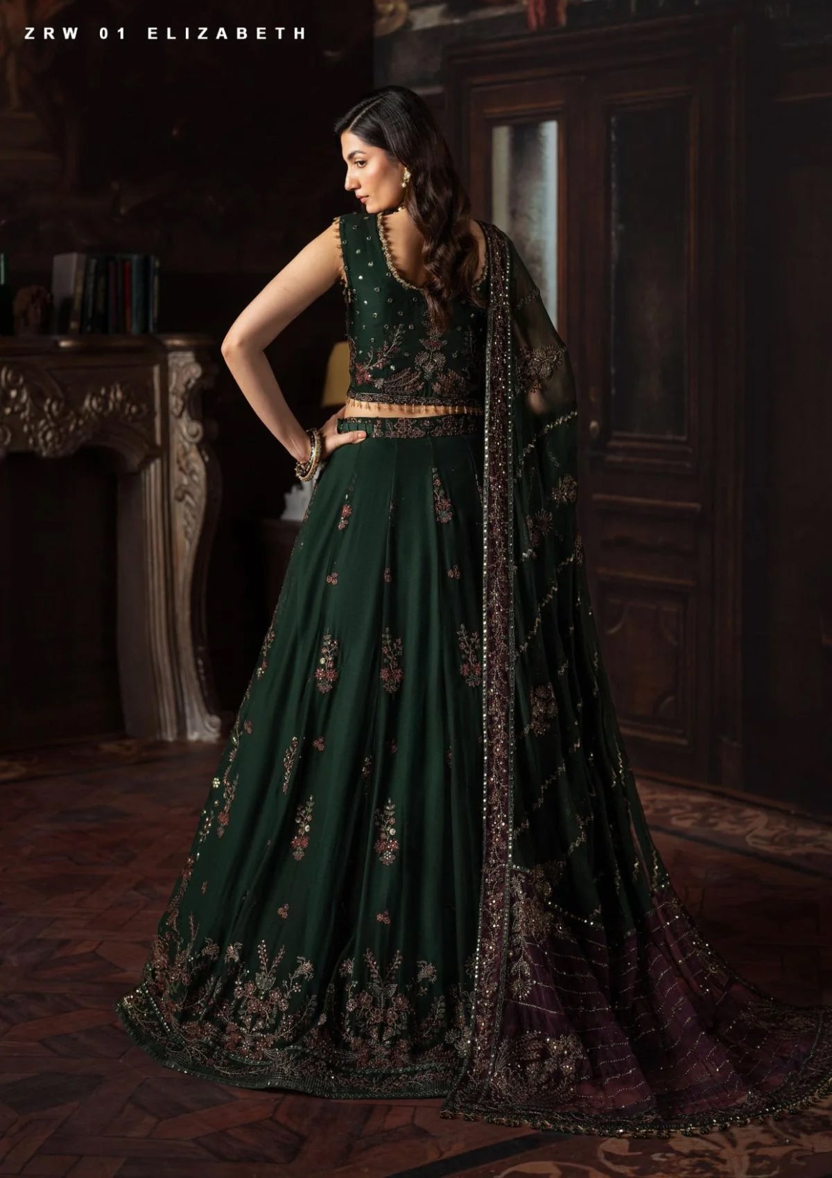 Rouge Wedding Formals by Zarif'24 ZRW-01 Elizabeth