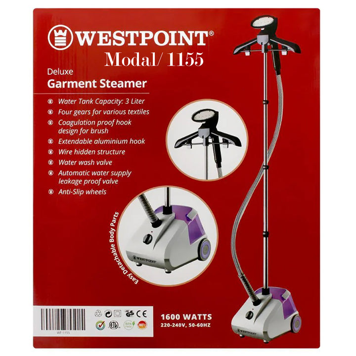 Westpoint Deluxe Garment Steamer WF-1155