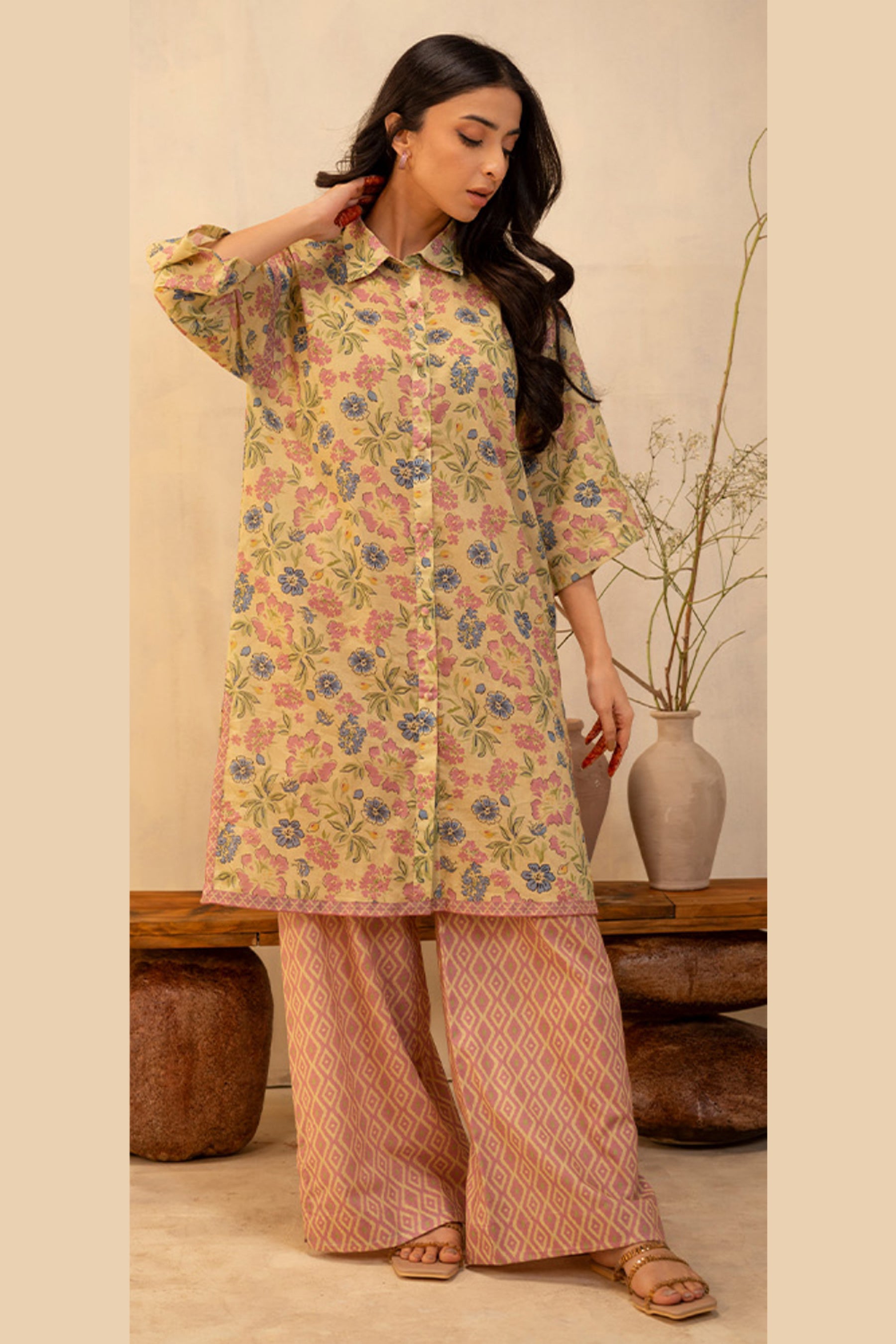 ZELLBURY UNSTITCHED 2-Piece LAWN'25