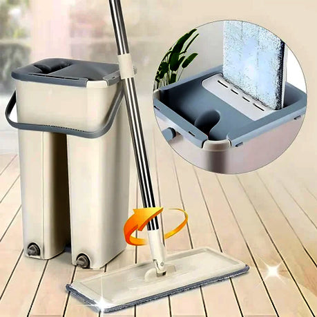 Scratch Cleaning Mop with Bucket