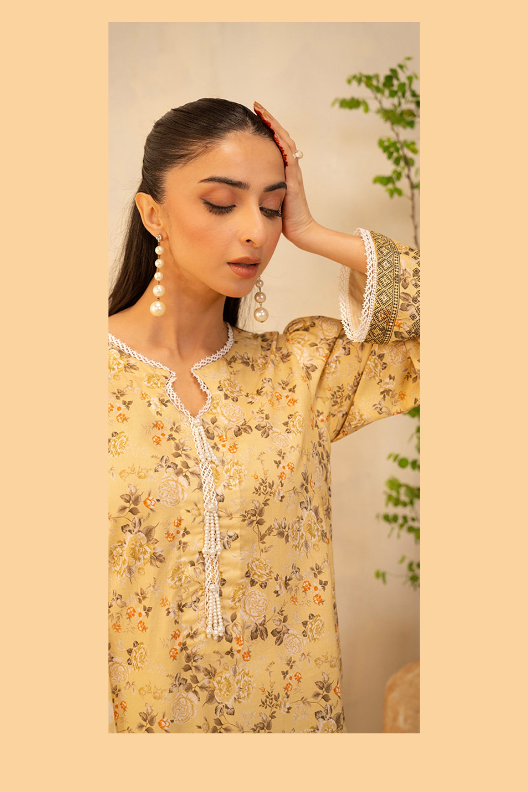 ZELLBURY UNSTITCHED 2-Piece LAWN'25