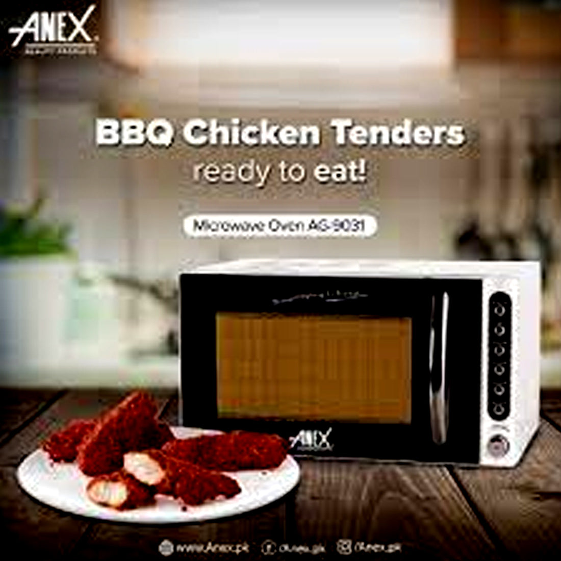 Anex DELUXE MICROWAVE OVEN AG-9031
