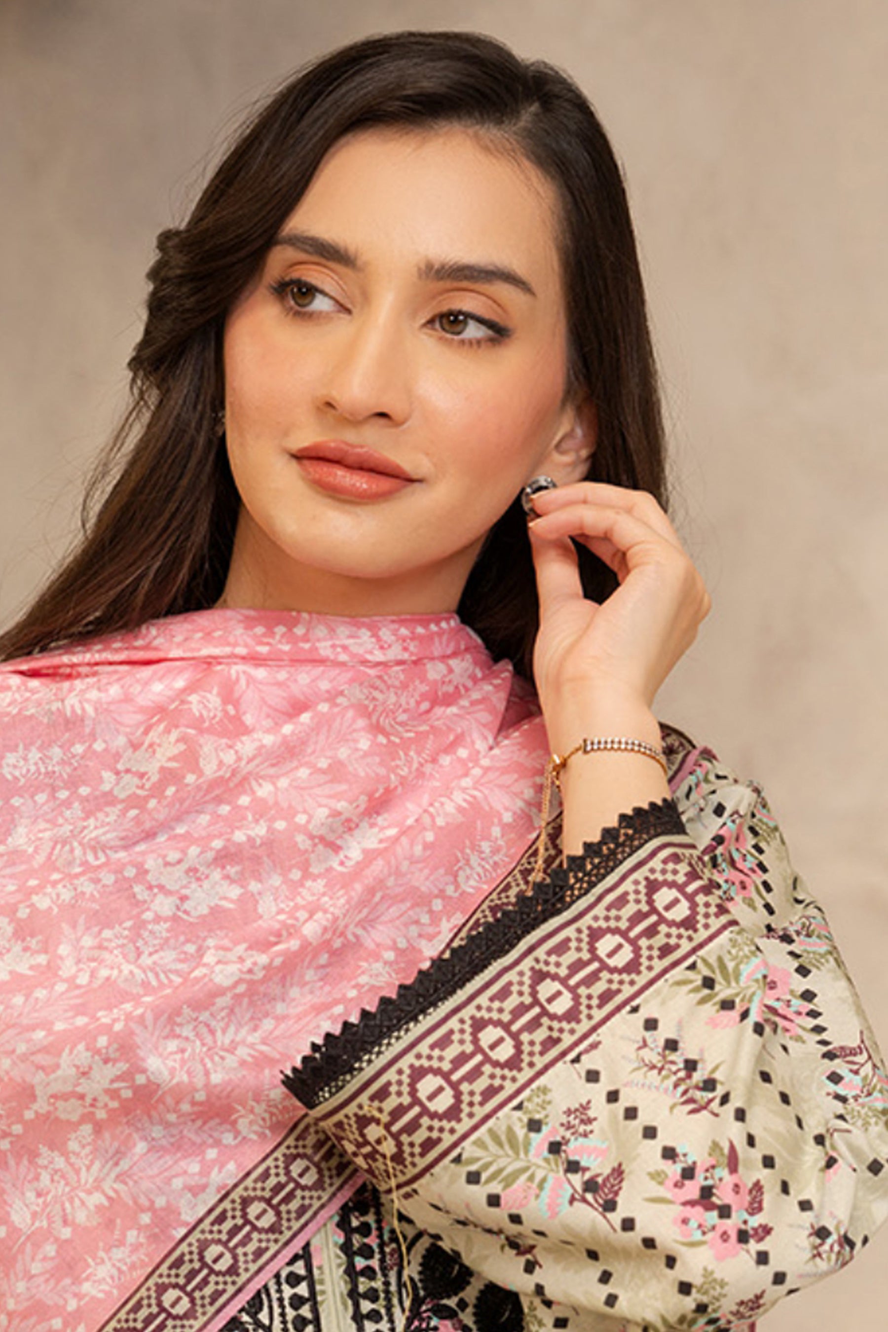 Zellbury Summer Embroidered Lawn Unstitched 2Pc Suit WUS25E20103