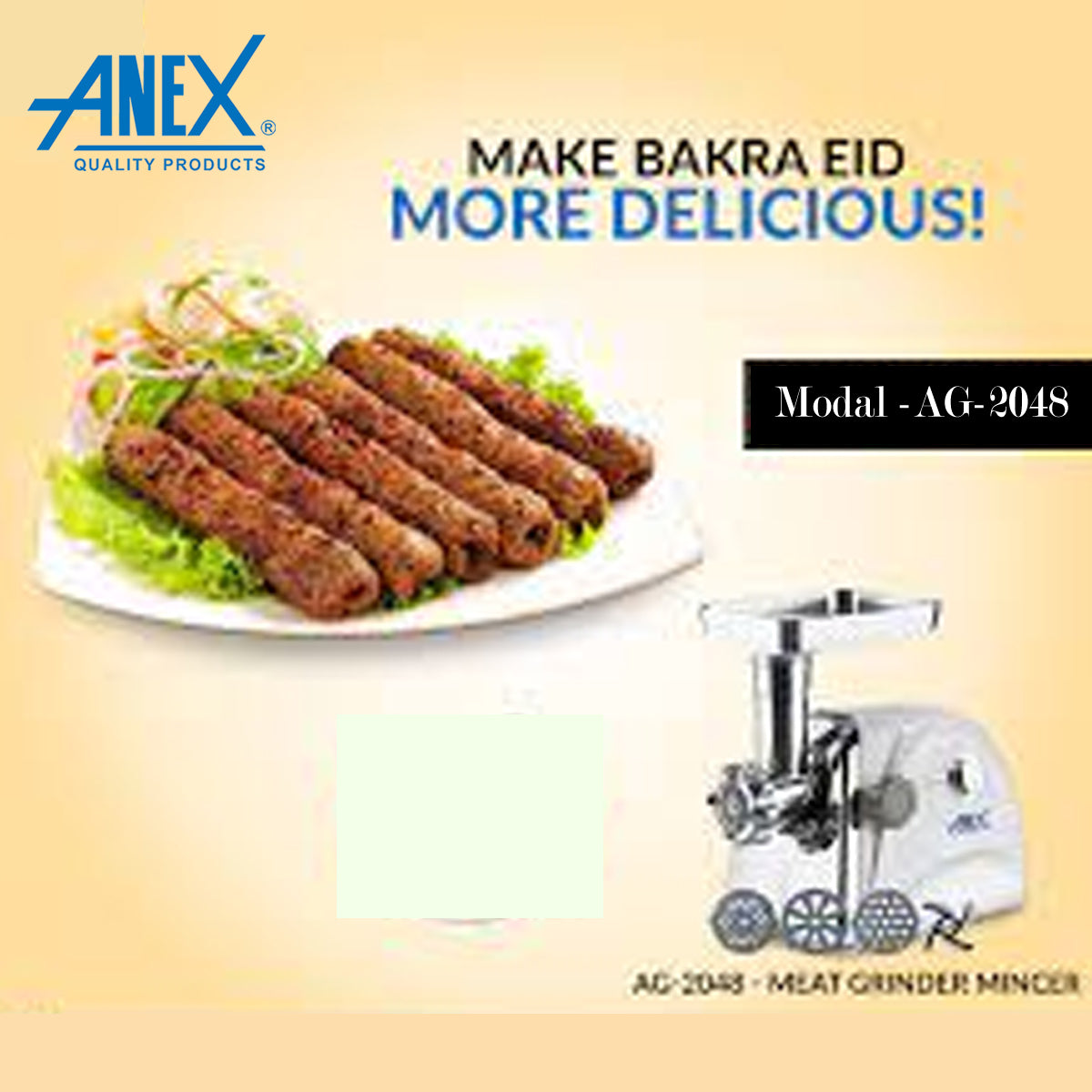 AG-2049 Super Meat Grinder & Vegetable Cutter