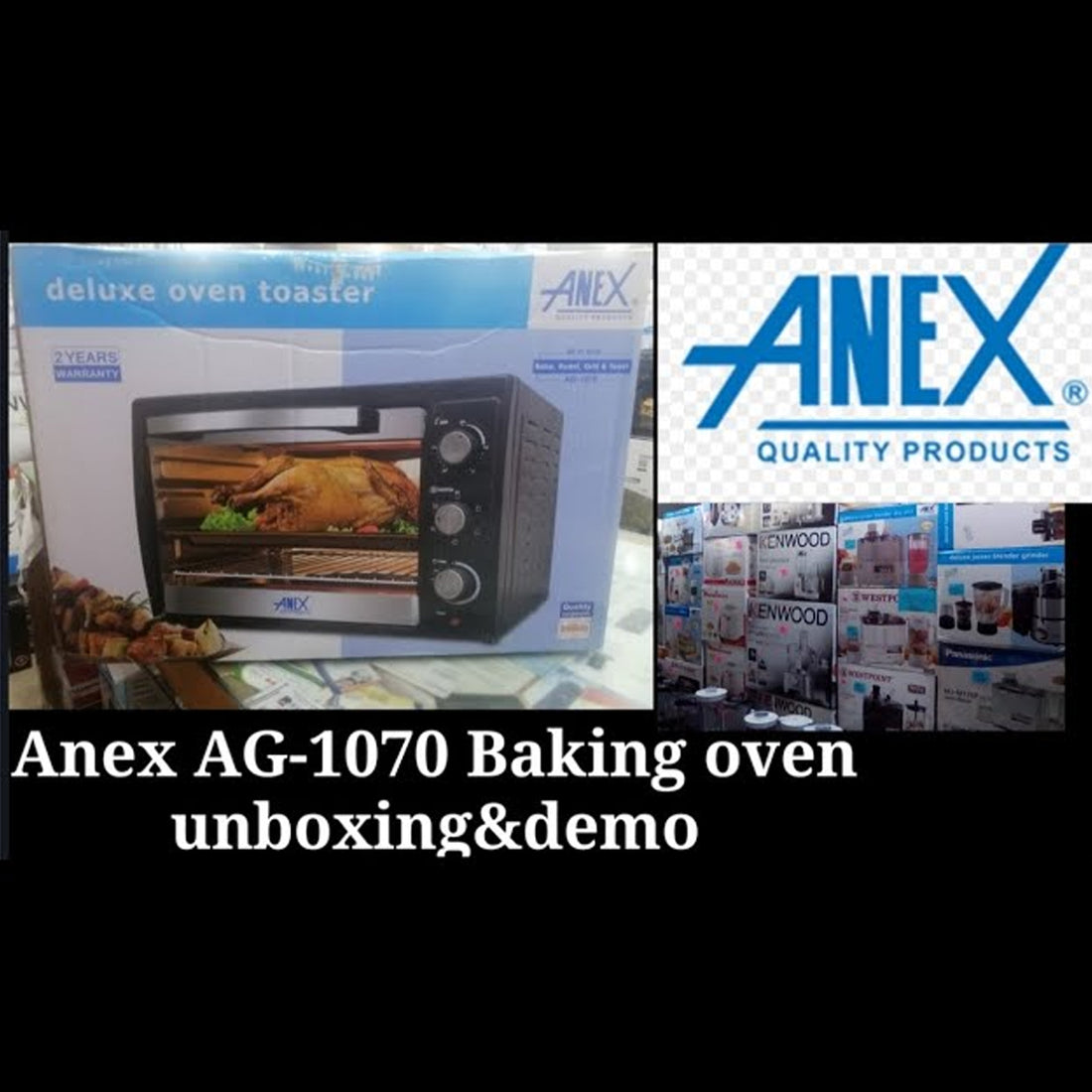 Anex Microwave Oven Digital with Grill AG-9037