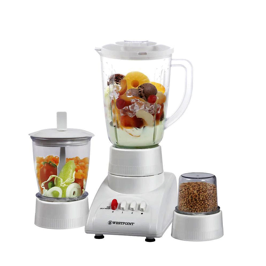 West Point Deluxe 3-In-1 Blender And Grinder, 350W, 220-240V, WF-312