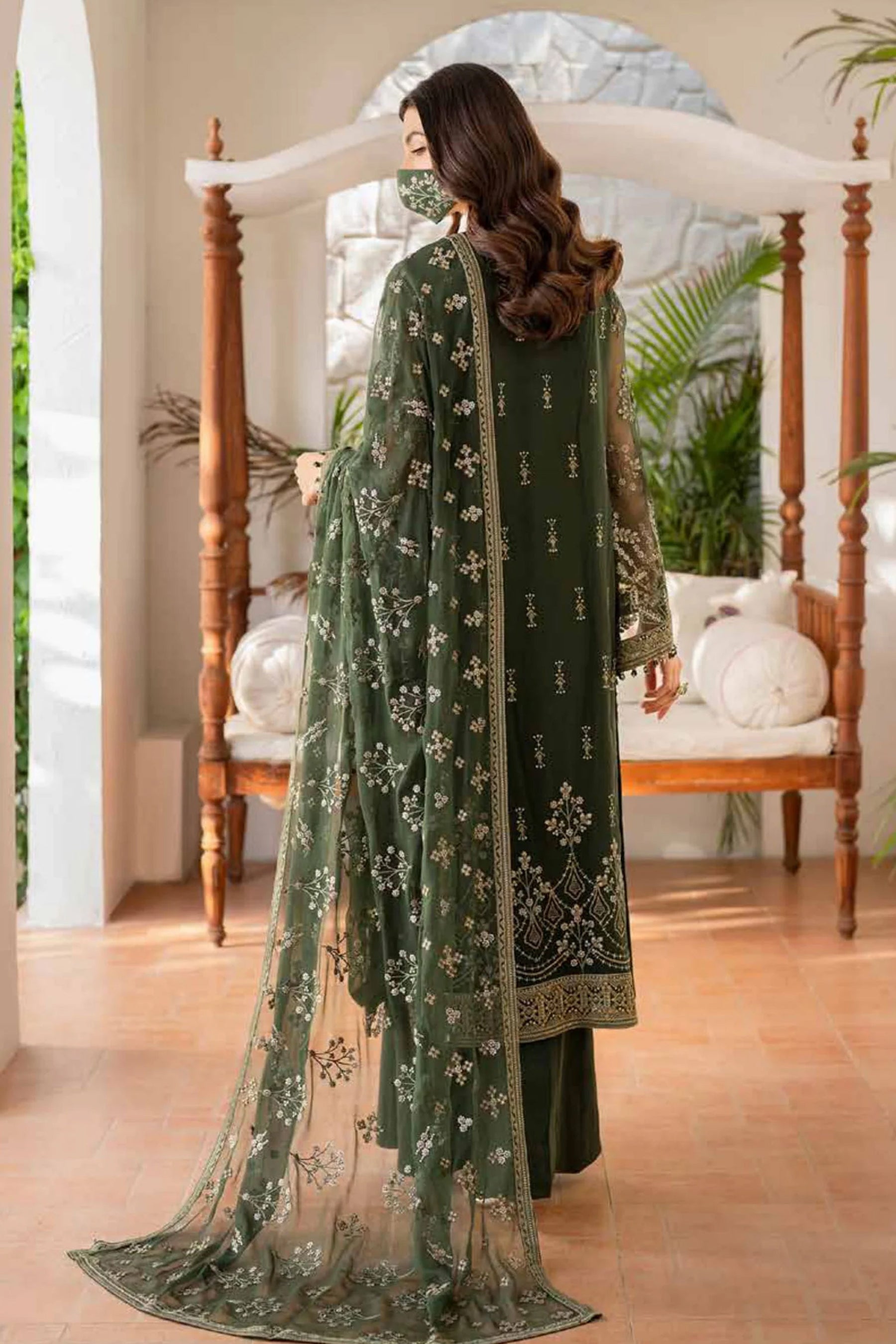 Naqsh By Safeera Luxury Chiffon Collection Vol 14 D-1401