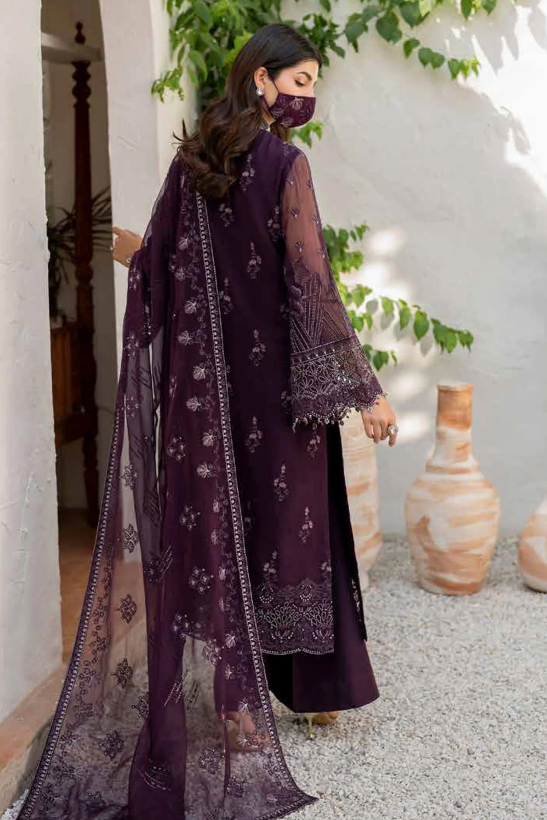 Naqsh By Safeera Luxury Chiffon Collection Vol 14 D-1409