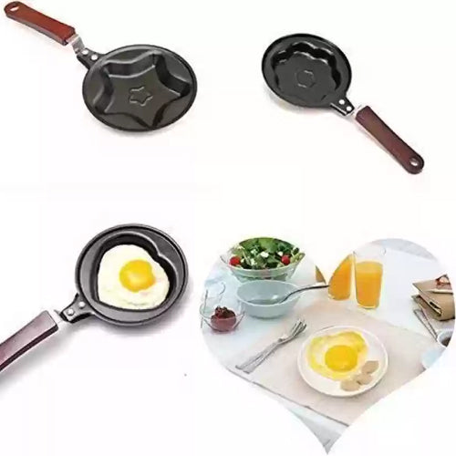 OPXZPM Frying pan Cute Stars Love Smile Shaped Egg Mold Pans Mini Breakfast Egg Frying Pans Kitchen Accessories,Stars