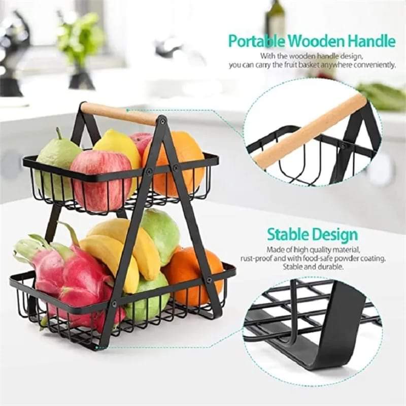Portable fruit basket