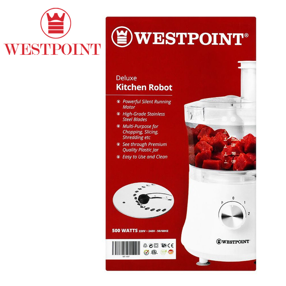 West Point Deluxe Kitchen Robot, WF-497