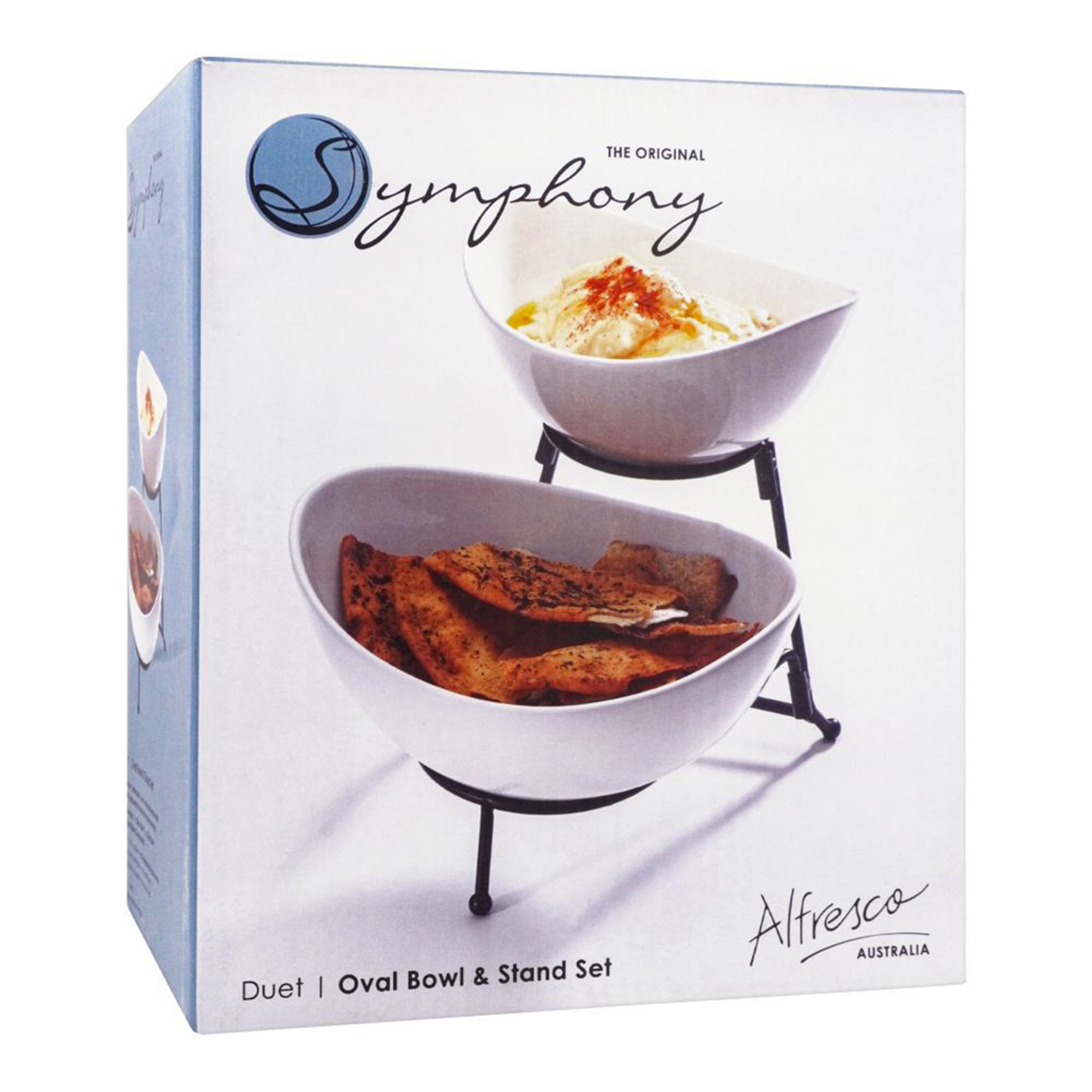 Symphony Duet Oval Bowl, SY-4441