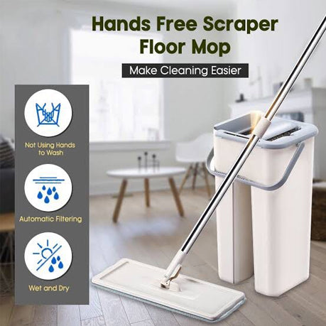 Scratch Cleaning Mop with Bucket