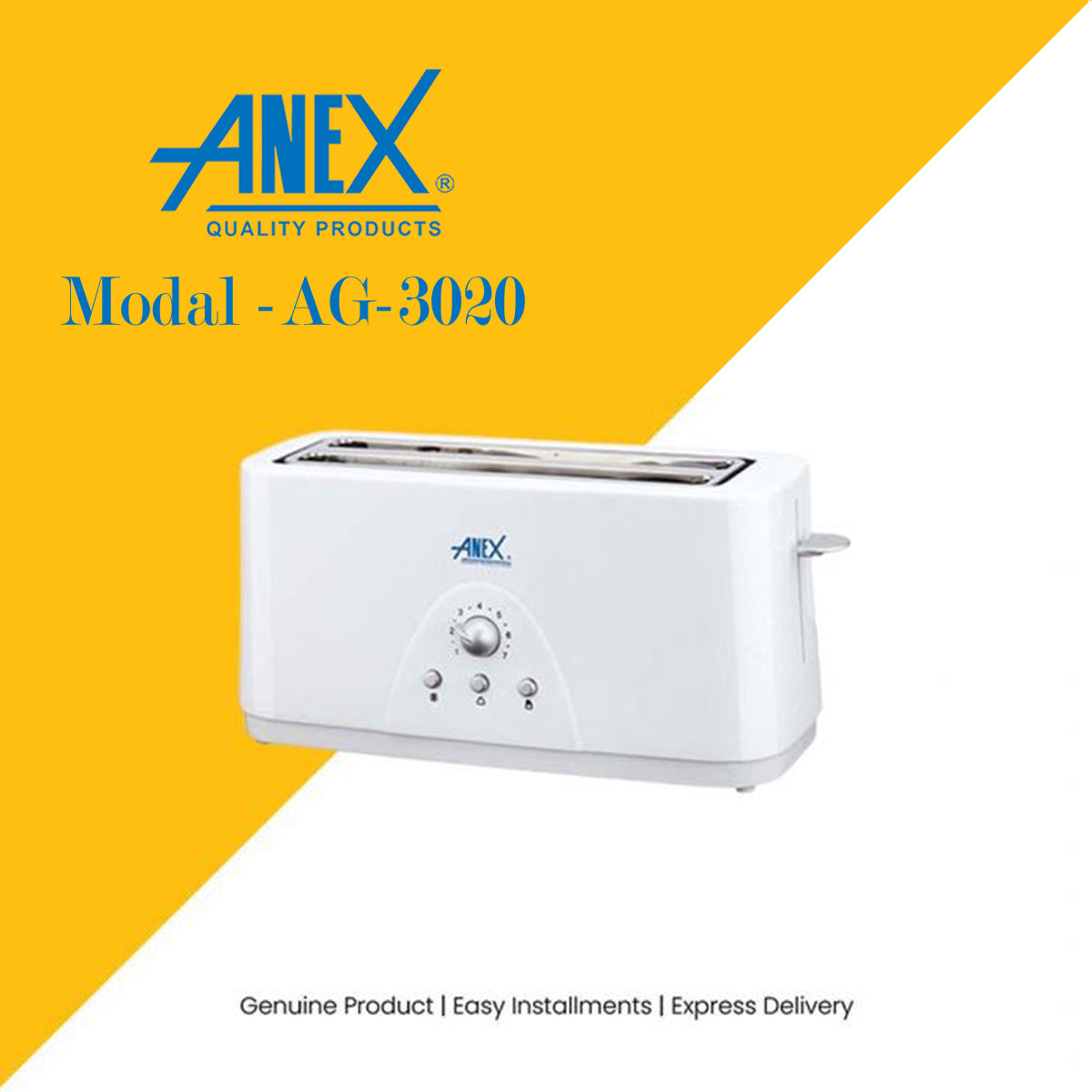 Anex 4 Slice Toaster (AG-3020)