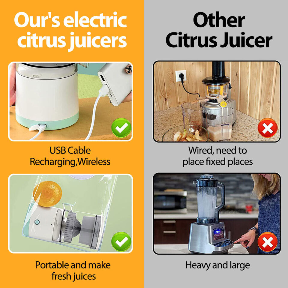 Rechargeable Portable Citrus Juicer
