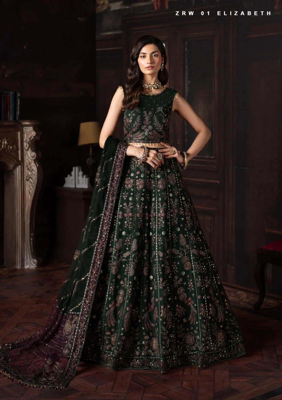 Rouge Wedding Formals by Zarif'24 ZRW-01 Elizabeth