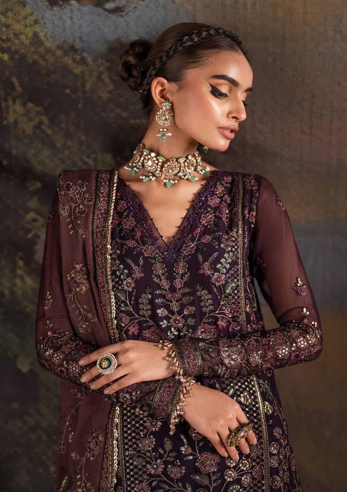 Rouge Wedding Formals'24 By Zarif ZRW 08 Hannah