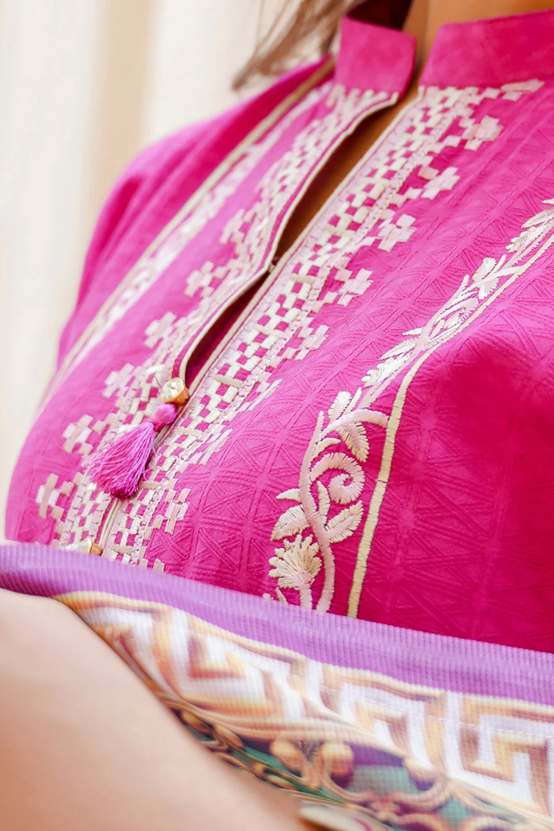 ZELLBURY WOMEN Embroidered Shirt Dupatta