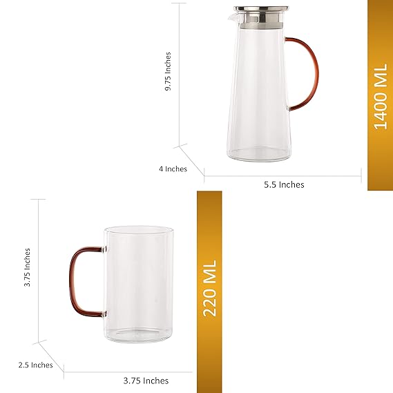 The Decor Lane 1 Water/Milk/Juice Jug