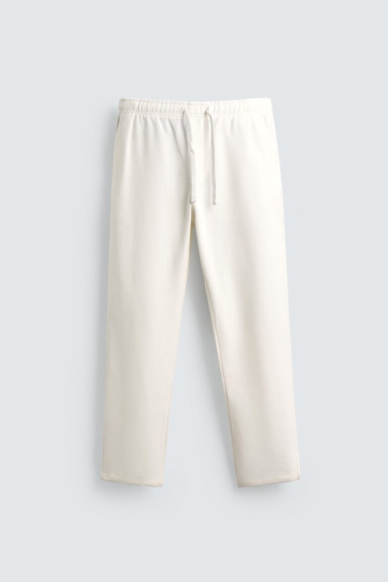 Zara comfort texture waist Trouser