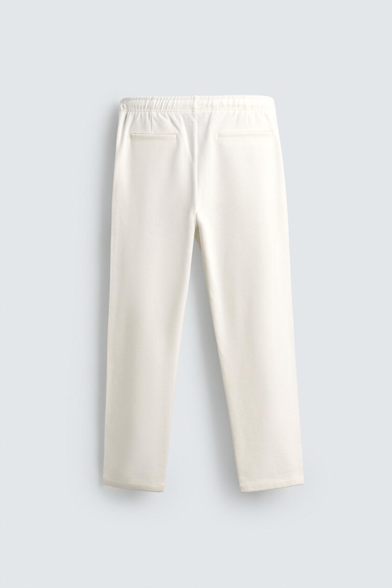 Zara comfort texture waist Trouser