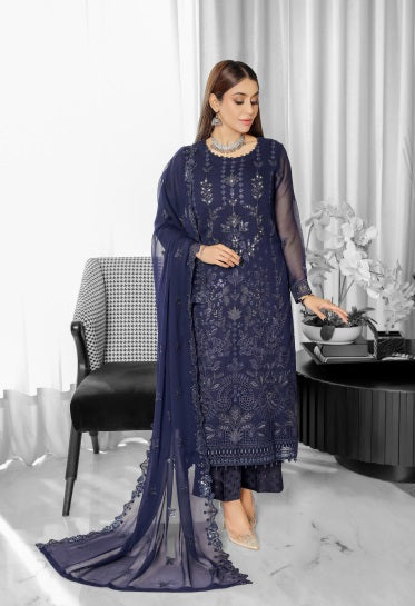 Saiyaara_New Fancy Bamber Chiffon Shirt With Bamber Chiffon Dupatta Collection