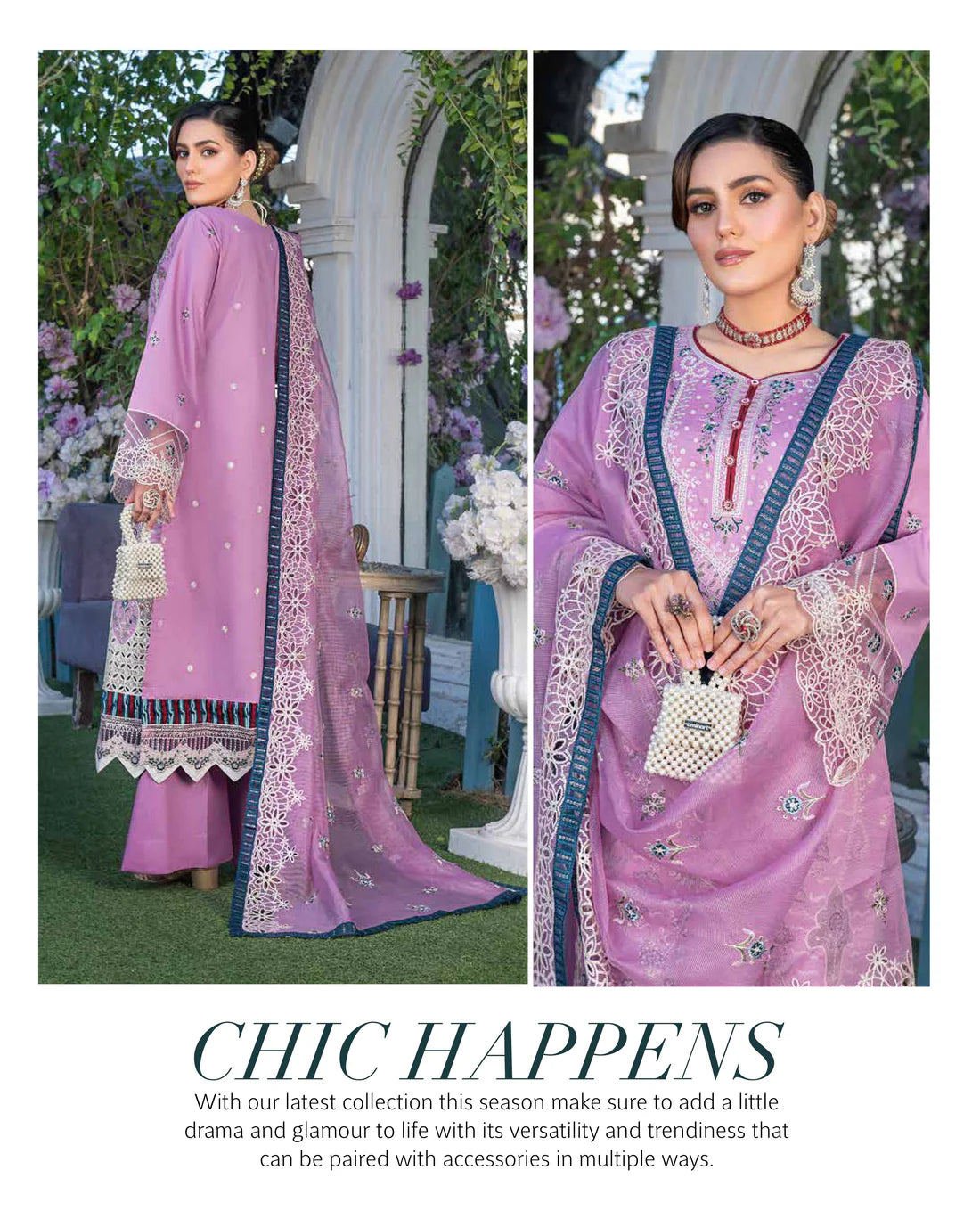 JJ EMBELLISH LAWN EID COLLECTION VOL - 08 Design - 03