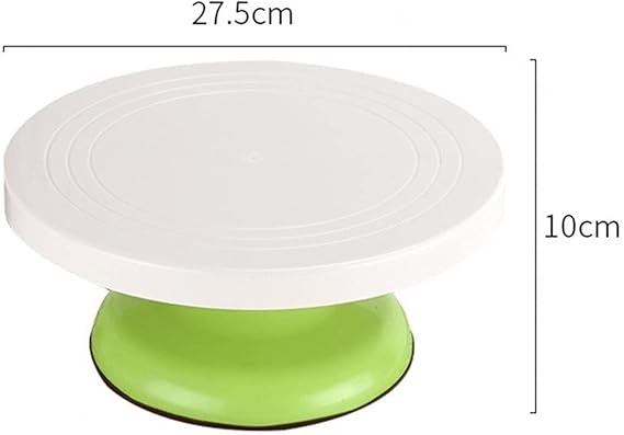 Cake Rotatable Stand for Home (27.5cm x 10cm) 4 Colors
