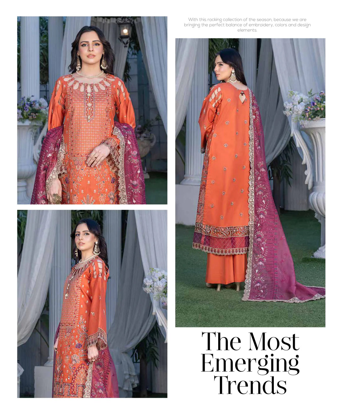 JJ EMBELLISH LAWN EID COLLECTION VOL - 08 Design - 05