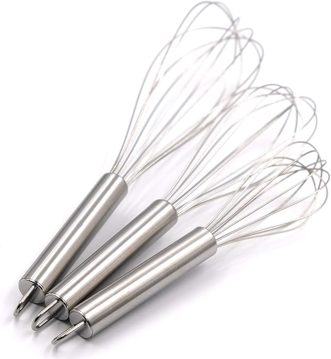 Manual egg beater Self Turning Stainless Steel
