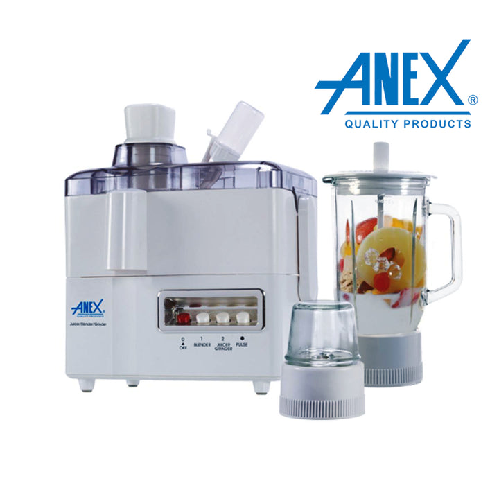Anex Juicer Blender Grinder AG 178GL White