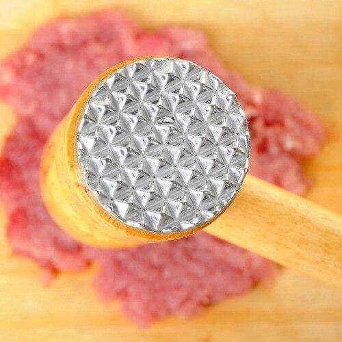 Wooden Double Sided Meat Hammer