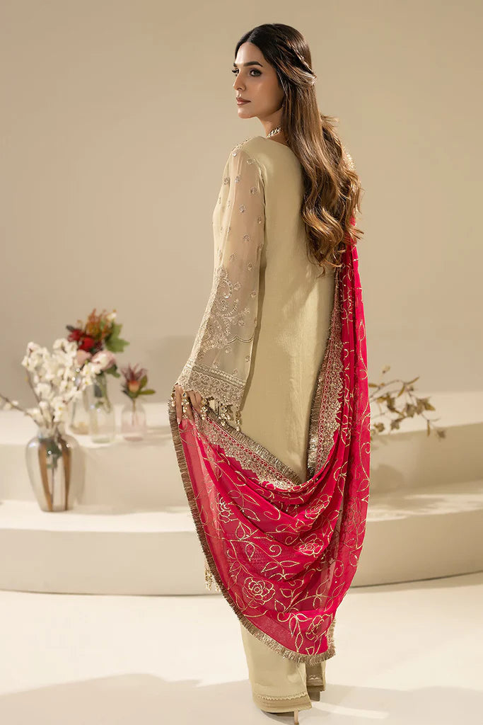 Nisha By Imrozia Unstitched 3 Piece Luxury Chiffon Eid Edit Collection-M-88-Rinza