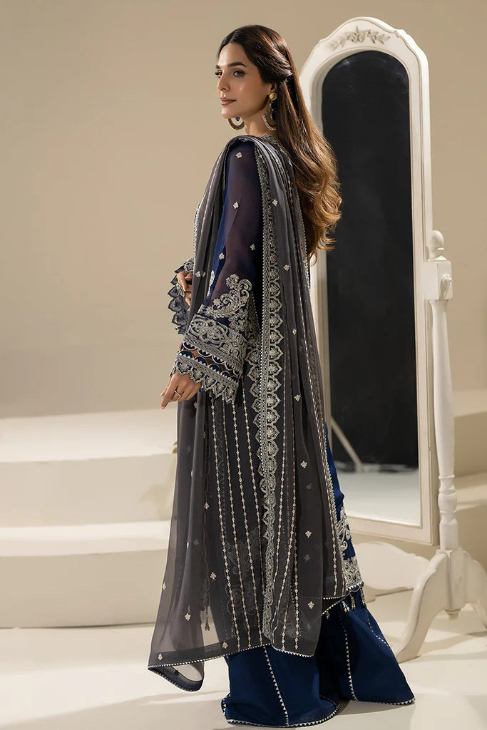 Nisha By Imrozia Unstitched 3 Piece Luxury Chiffon Eid Edit Collection-M-89-Lamiya