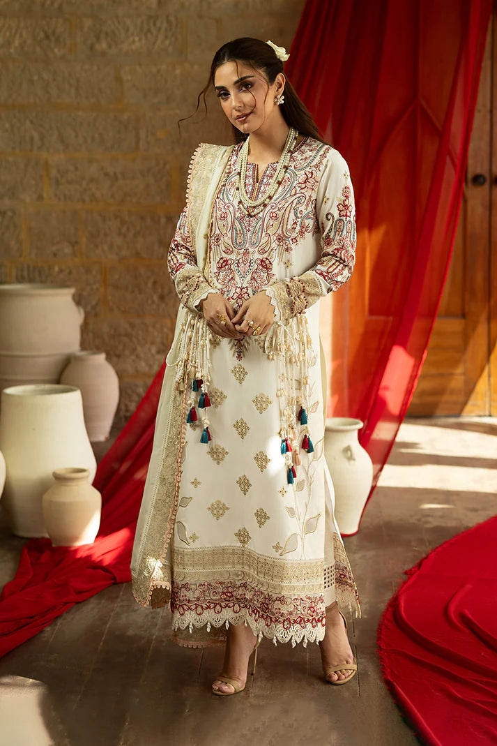 SL-150 Areeba Embroidered Lawn