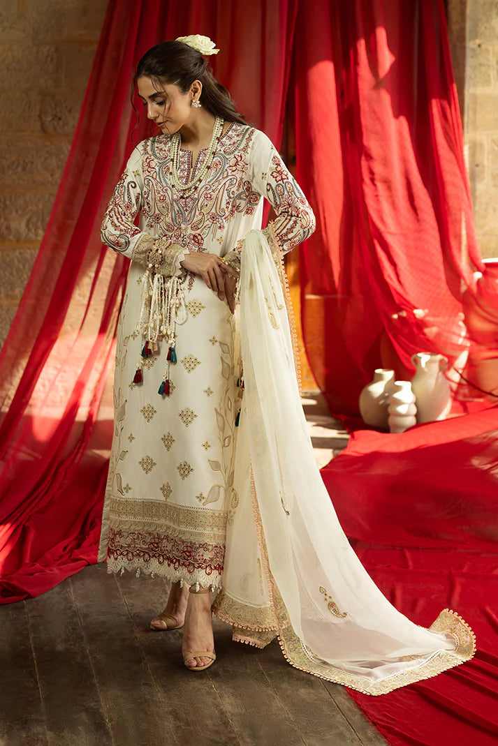 SL-150 Areeba Embroidered Lawn